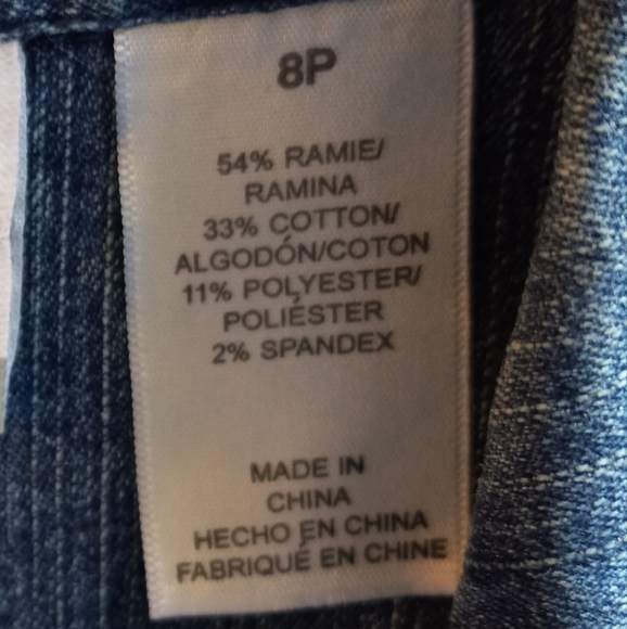 Alfred Dunner Blue Jean Vest - Picture 13 of 14